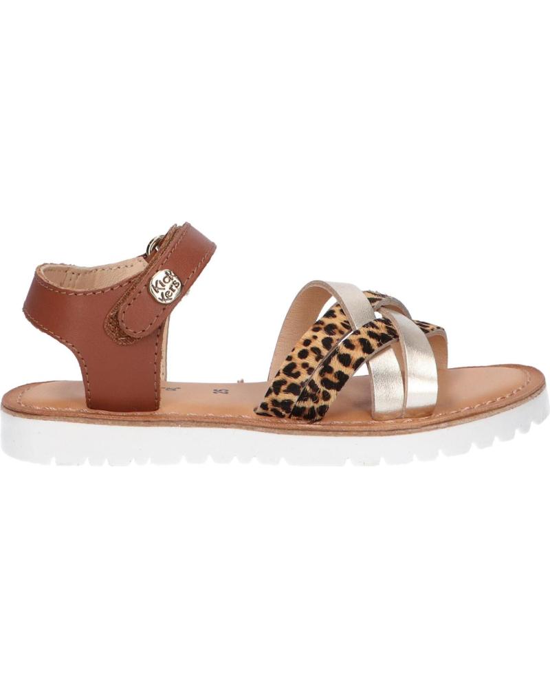 Sandalias de Mujer y Niña KICKERS 858651-30 BETTERNEW 15 OR LEOPARD