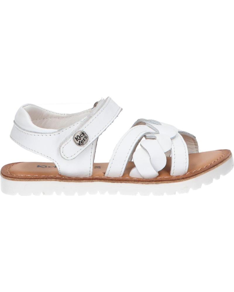 Sandalias de Niña KICKERS 694794-30 BETTY 3 BLANC