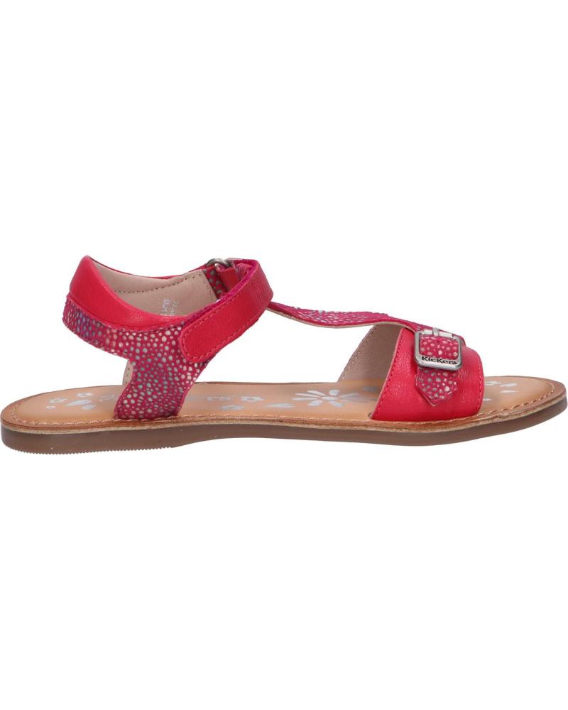 Sandalias de Niña KICKERS 784454-10 DIAZZ 13 ROSE FONCE IMPRIME