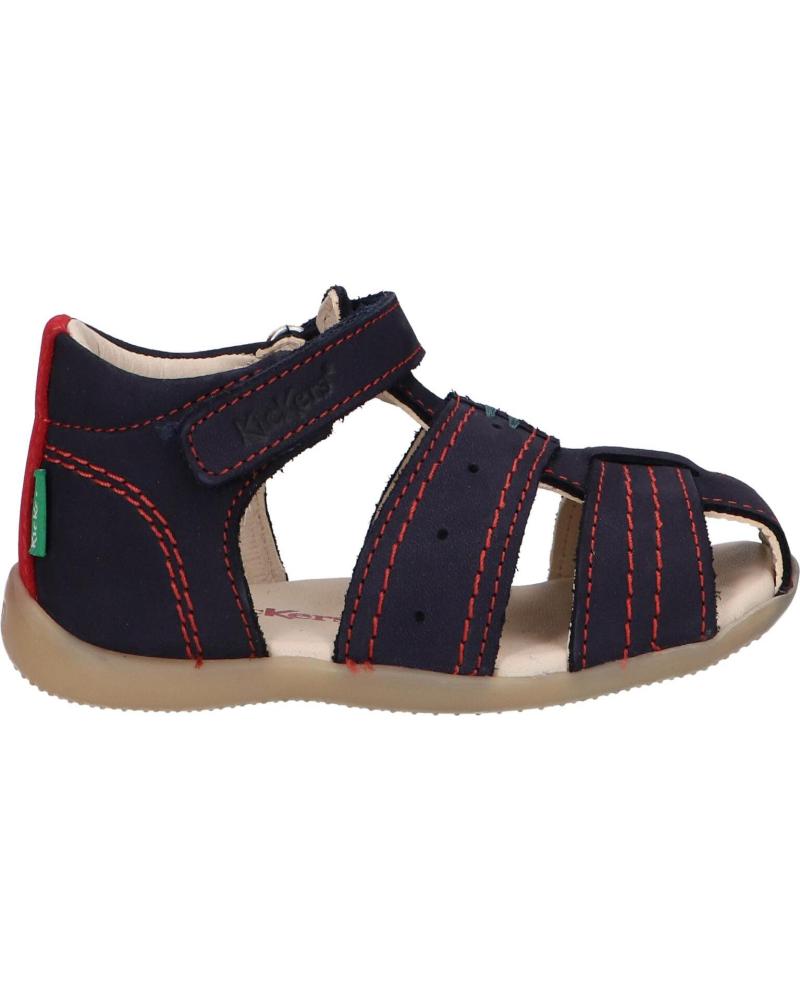 Sandalias de Niño KICKERS 785422-10 BIGBAZAR-2 103 MARINE ROUGE