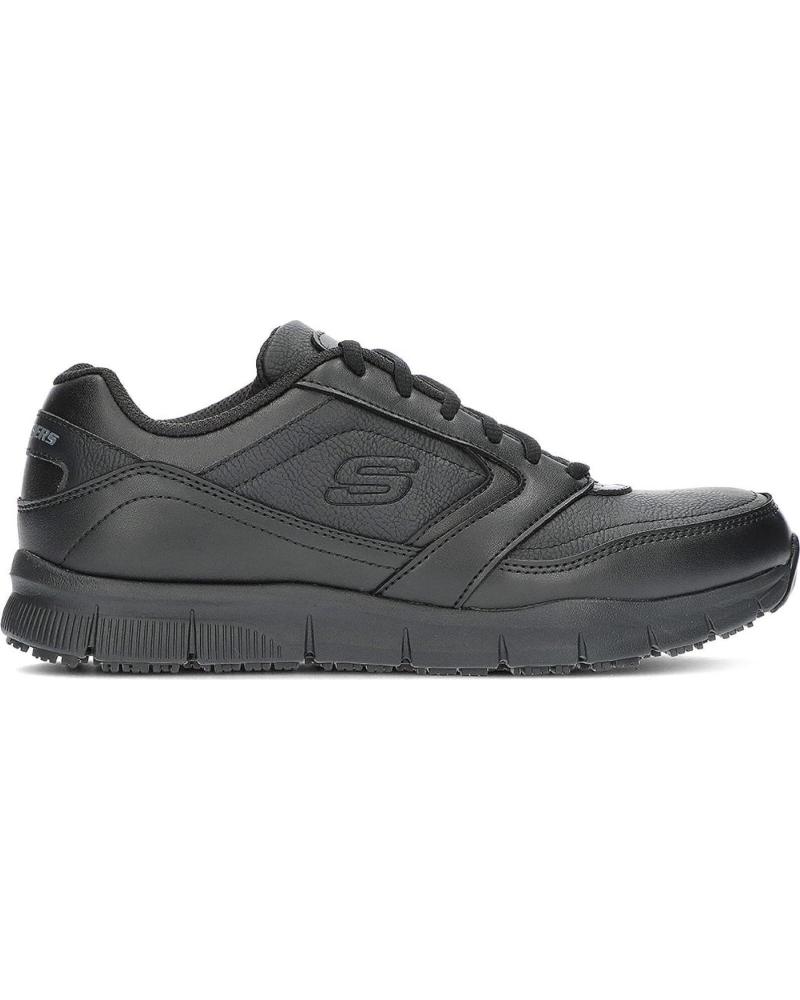 Deportivas de Hombre y Niño SKECHERS ZAPATILLAS HOMBRE 77156EC NEGRO