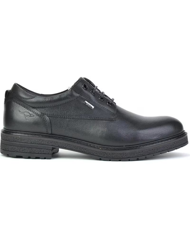 Kangaroos Caballero Piel Negropiel Negro