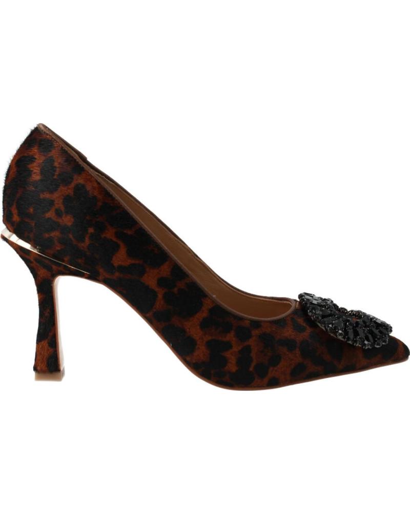 Sapatos de salto de Mulher ALMA EN PENA ZAPATO SALON ADORNO JAGUAR BROWN