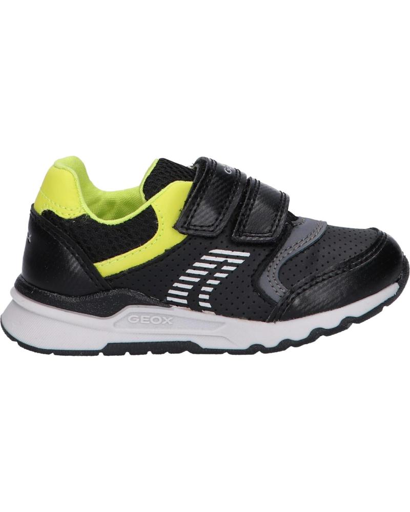 Deportivas de Niño GEOX B264YA 0CE54 B PYRIP BOY C9B3S BLACK-LIME GREEN