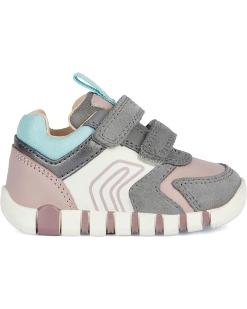 Geox Primeros Pasos Grey-old Rose