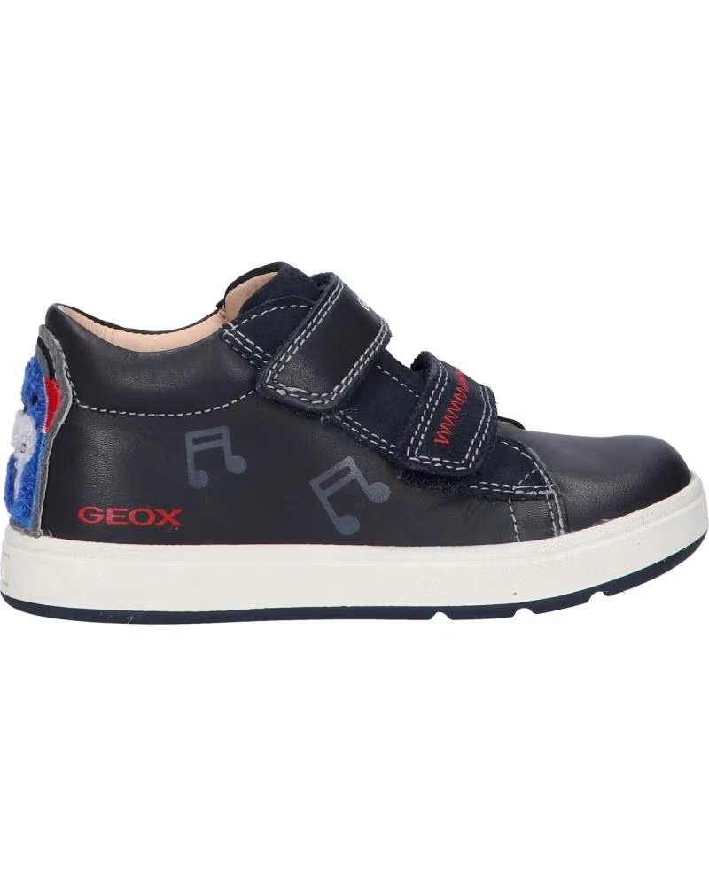 Deportivas de Niña y Niño Geox B264DB 08522 B Biglia Boy C4075 Dk Navy-red