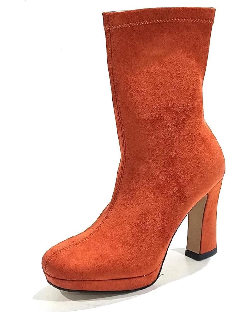 Botas de Mujer PEDRO MIRALLES BOTIN DE VESTIR DE LICRA ELASTICA CON TACON Y PLATAFORMA SIENA