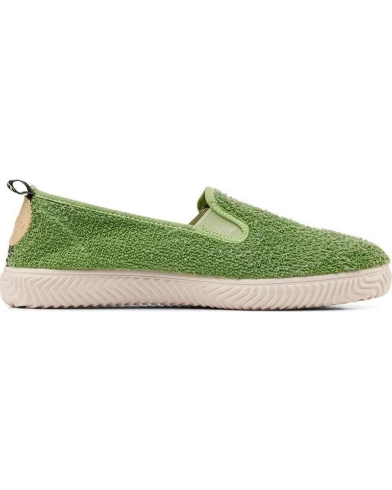 Deportivas de Hombre y Niño DUUO ZAPATILLAS -ONA SLIP-ON 004 TINTADA MEADOW-D385004 VERDE