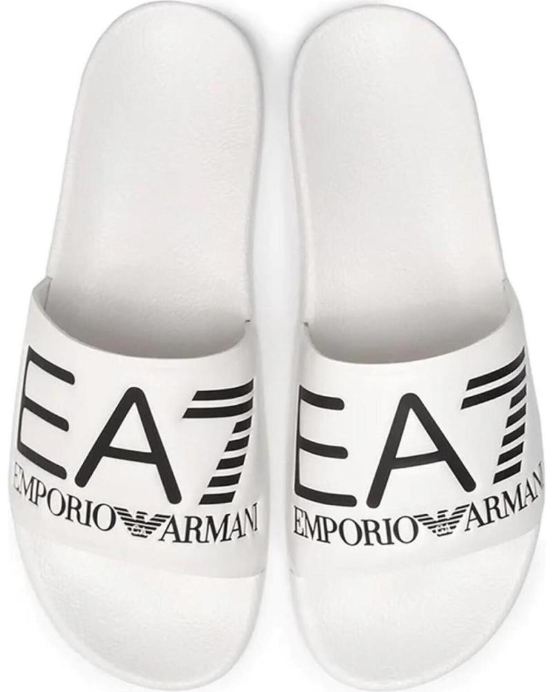 CHANCLAS EMPORIO ARMANI EA7 XCP001 BLANCAS WHITE