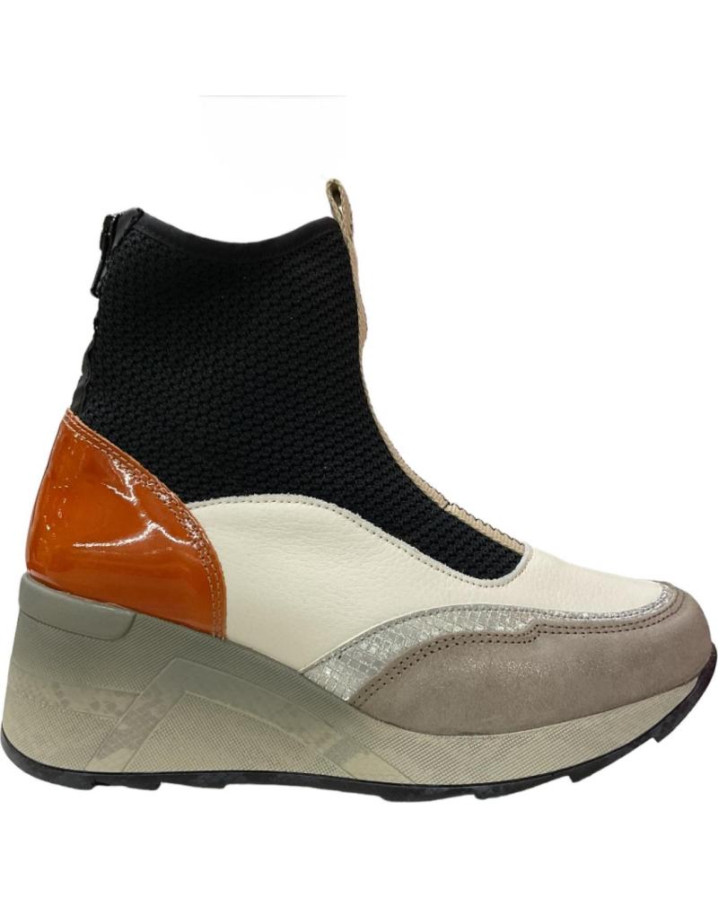 Botines de Mujer CETTI ZAPATILLAS CUNA CASUAL METAL KNITTING OXIDO