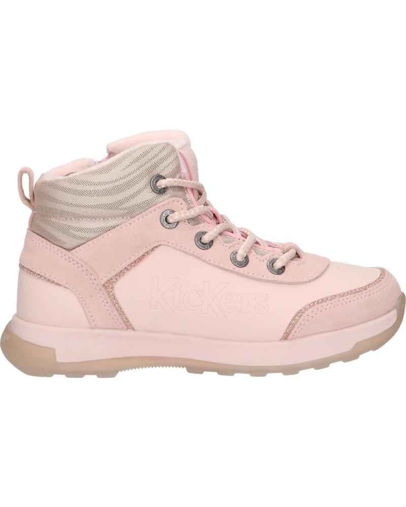 Botines de Niña KICKERS 910820-30 KICKFAUNA 131 ROSE CLAIR