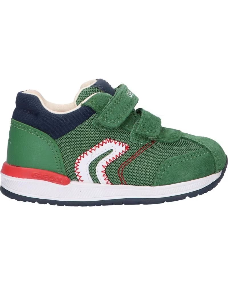 Deportivas de Niña y Niño Geox B940RB 01422 B Rishon Boy C3000 Green