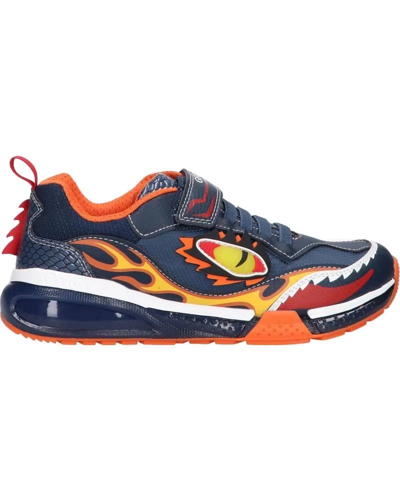Geox J16FEB 0BU11 J Bayonyc C0820 Navy-orange