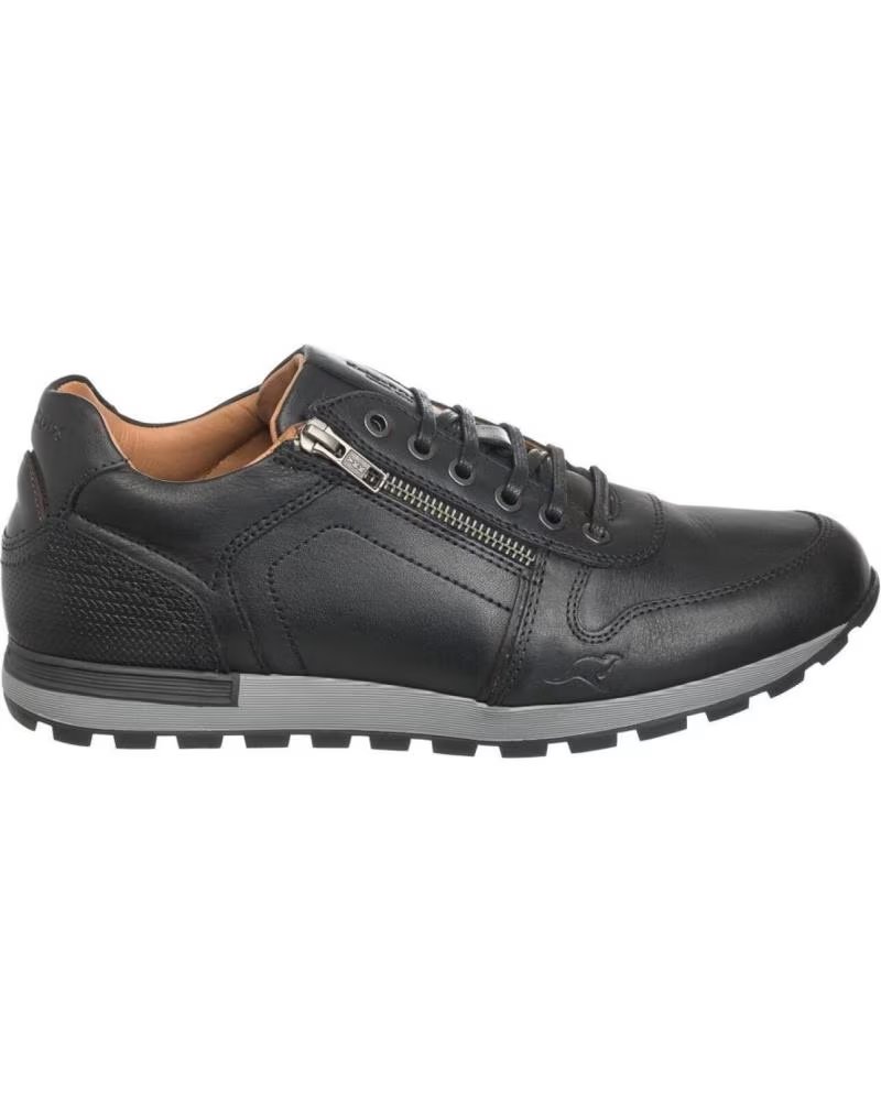 Zapatos de Hombre Kangaroos Casual Caballero Piel 463 Negro