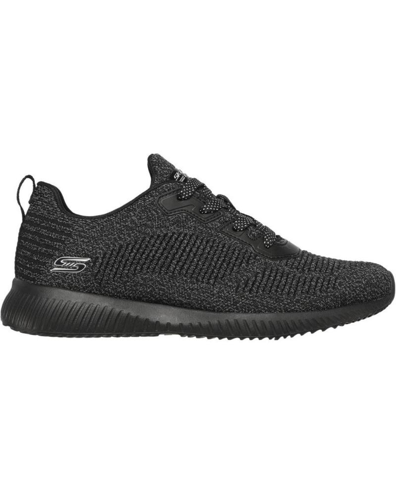 Zapatillas deporte de Mujer SKECHERS 117074-BBK BOBS SQUAD GHOST STAR BLACK