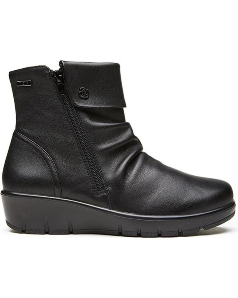 Botins de Mulher G COMFORT 798 PIEL NEGRA NEGRO