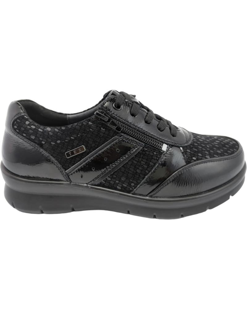 Esportes de Mulher G COMFORT 8262-0 LICRA-CHAROL NEGRO