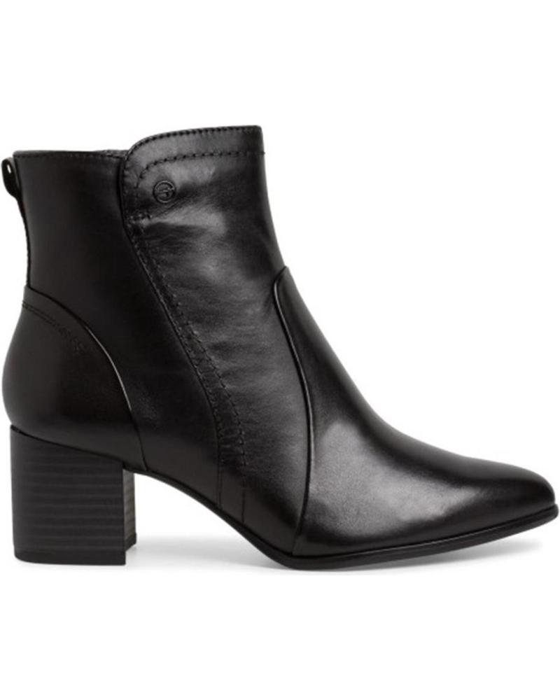 Botines de Mujer TAMARIS 85310 PIEL NEGRA NEGRO