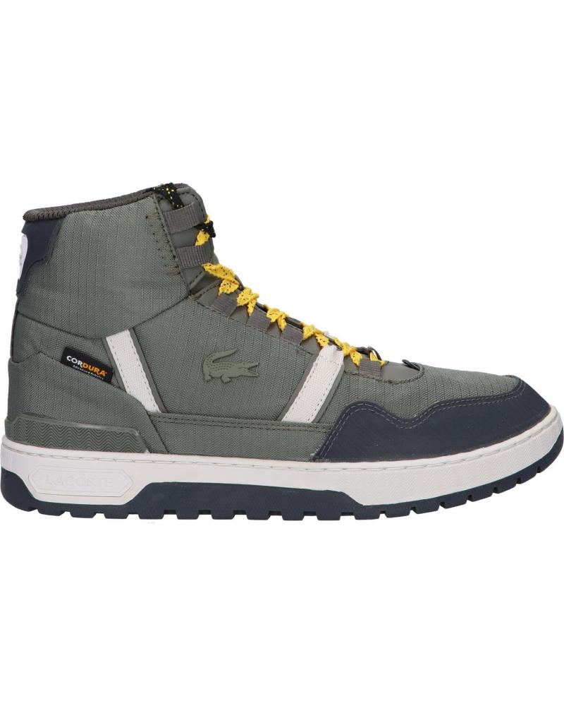 Zapatillas deporte de Hombre LACOSTE 46SMA0086 T-CLIP WINTER MID DA7 KHK-DK GRY