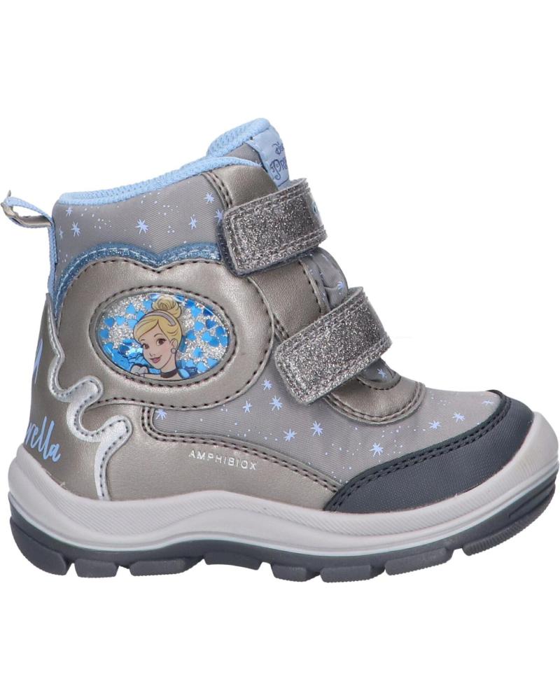 Botas de Niña GEOX B163WB 054FU B FLANFIL GIRL B ABX C1009 DK SILVER