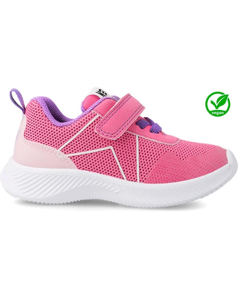 Deportivas de Niña GARVALIN DEPORTIVA LIGERA ESTRELLA 231800 VEGAN FUCSIA