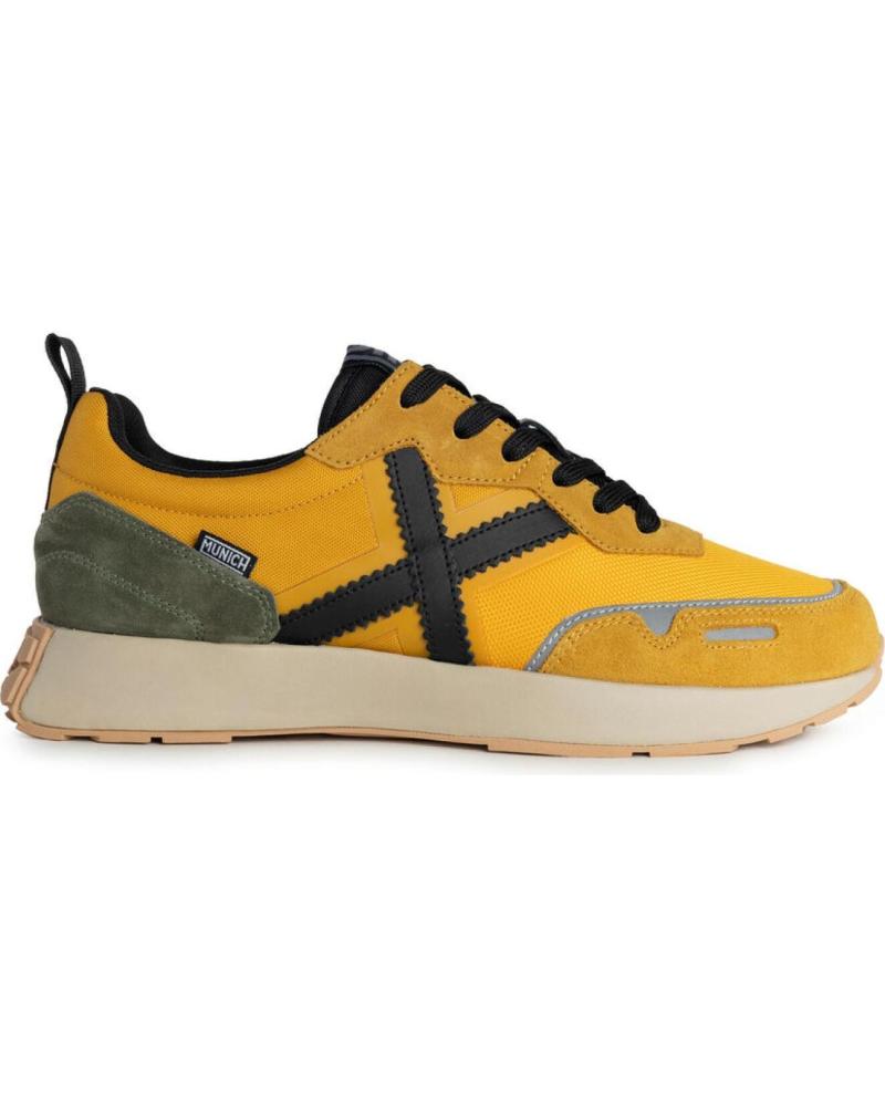 Deportivas de Hombre y Niño MUNICH ZAPATILLA XEMINE 45 MOSTAZA AMARILLO
