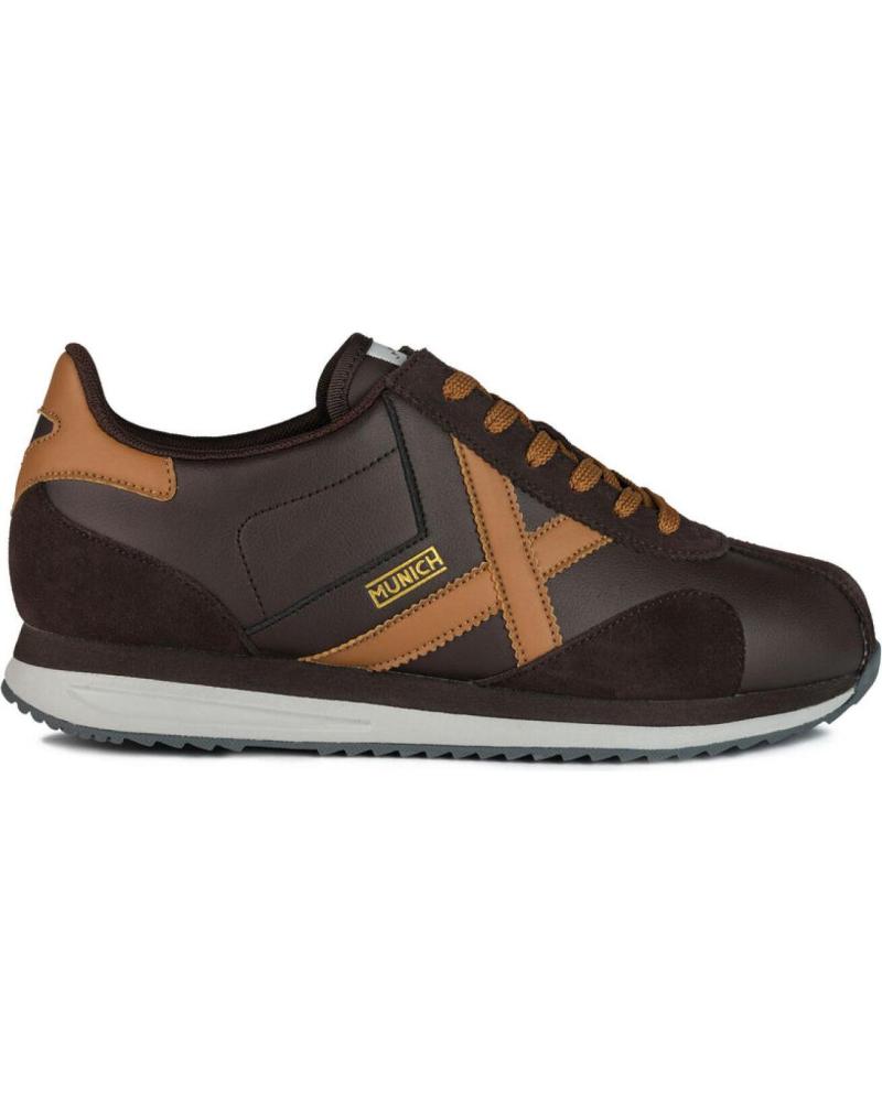 Deportivas de Hombre y Niño MUNICH 8350177 SAPPORO 177 BROWN SUGAR NEGRO