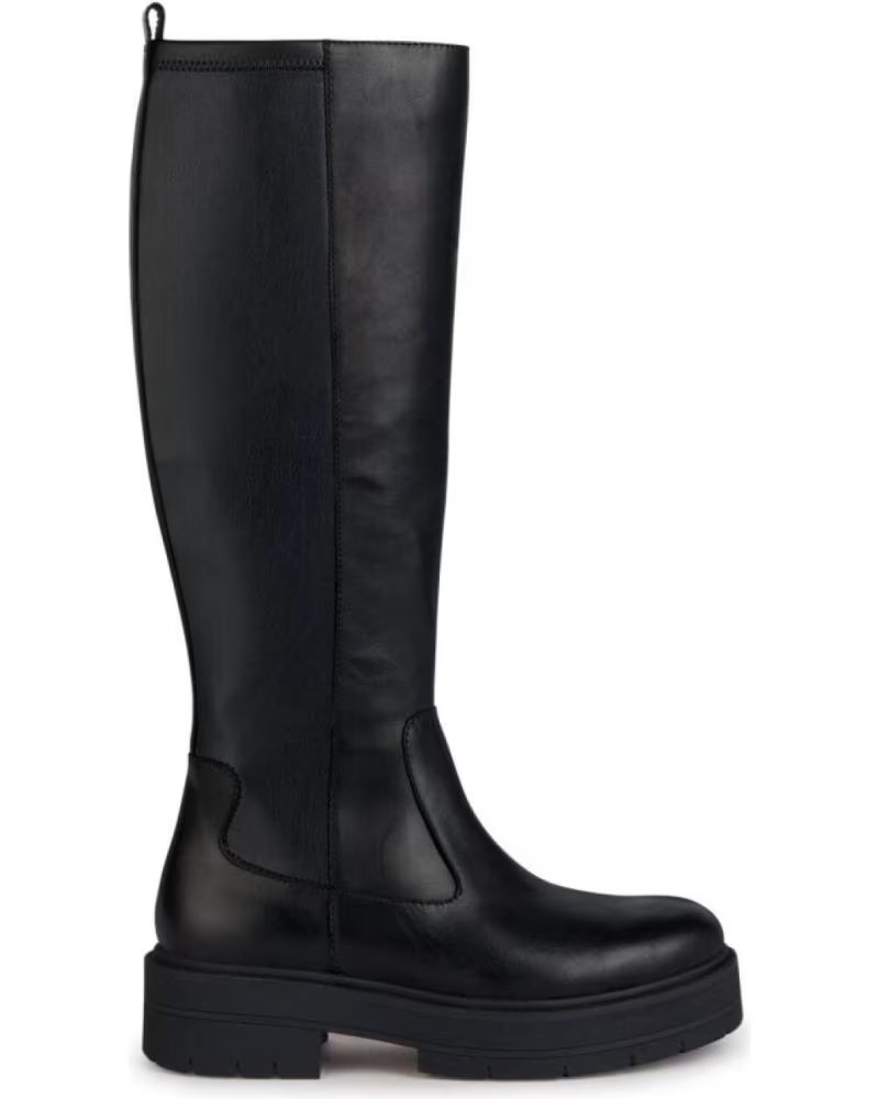 Geox Botas Altas Mujer Spherica EC7 Modelo 142392 D36VDF C9999 C9999BLACK