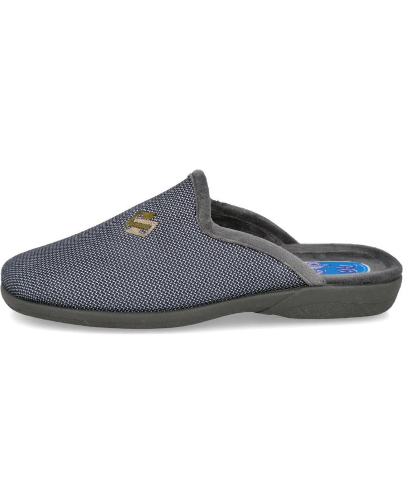 ZAPATILLAS DE CASA L&R SHOES 972 GRIS GRIS