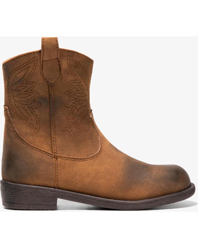 Botas de Niña CONGUITOS BOTAS ESTILO COWBOY TAN
