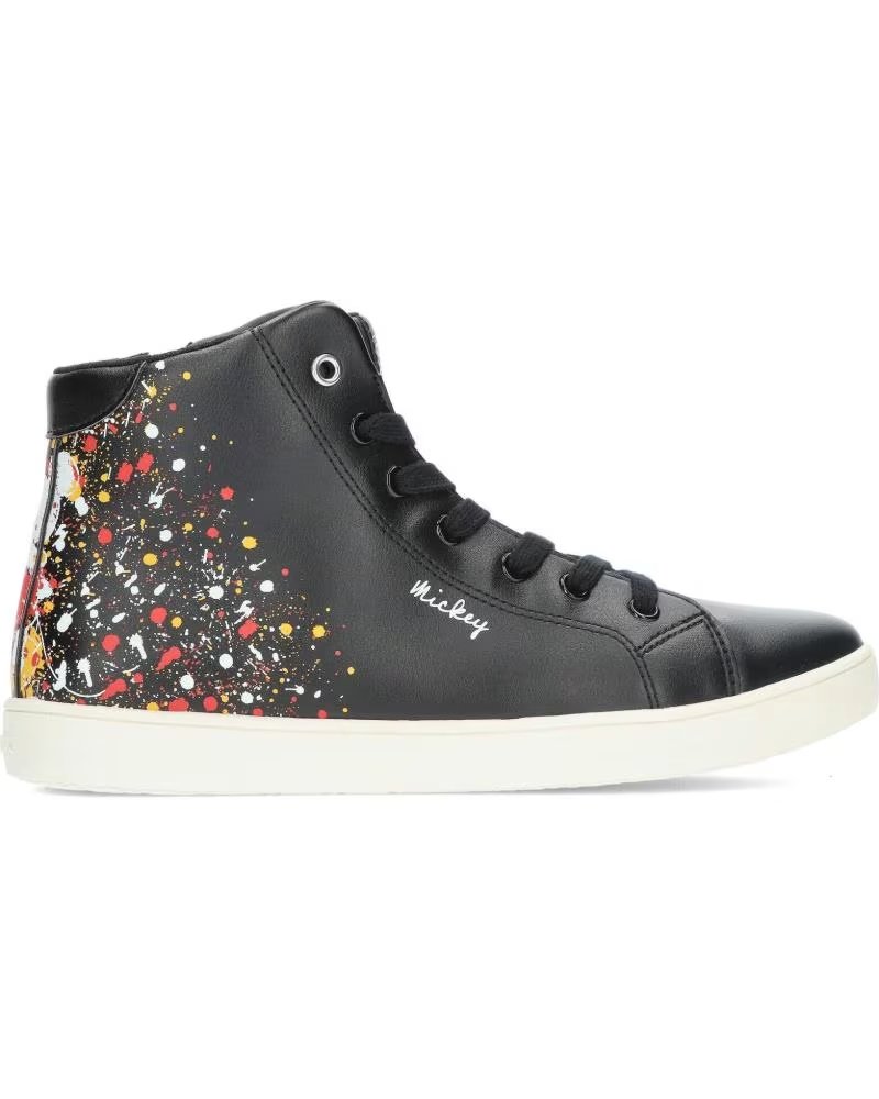 Deportivas de Mujer y Niña Geox Botines J36EUF Black
