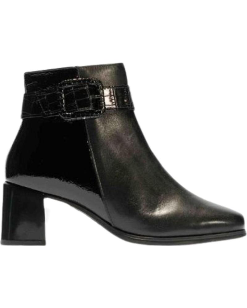 Botines de Mujer PITILLOS BOTIN HEBILLA NEGRO
