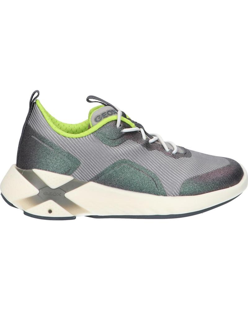 Deportivas de Niño GEOX J04DDA 011BC J PLAYKIX BOY C1695 DK SILVER-LIME