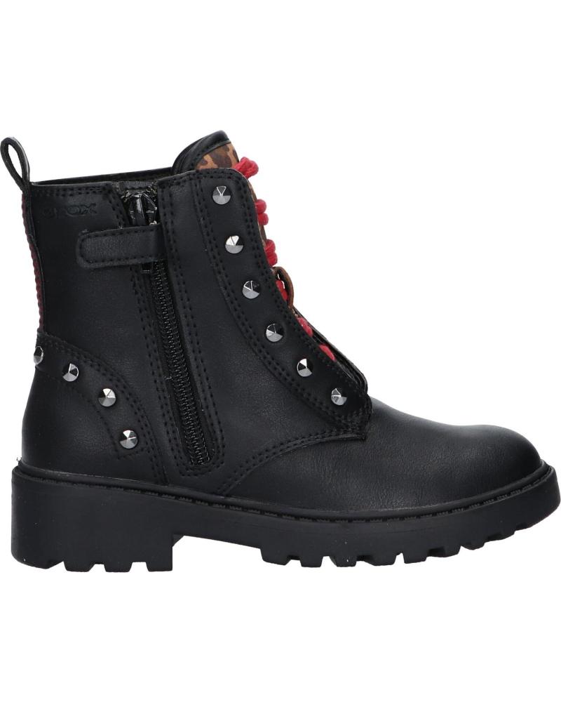 Botines de Niña GEOX J1620B 000BC J CASEY C9BT6 BLACK-WHISKY