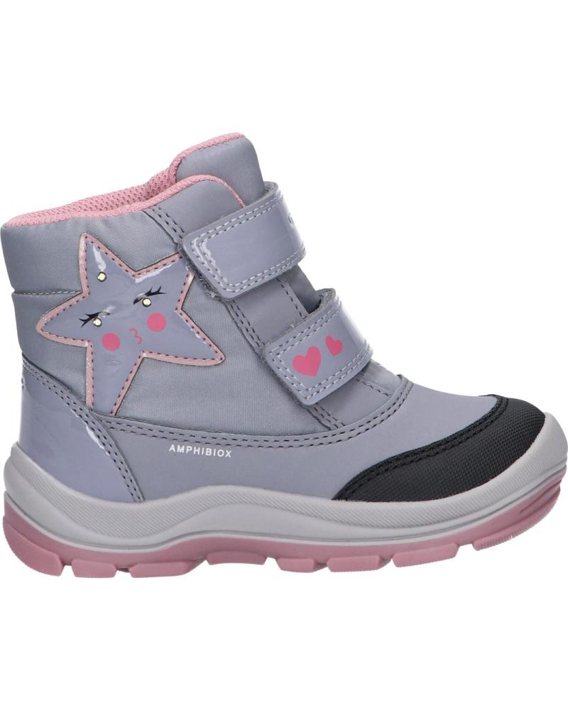 Botas de Niña GEOX B163WA 050FU B FLANFIL GIRL B ABX C0502 GREY-PINK