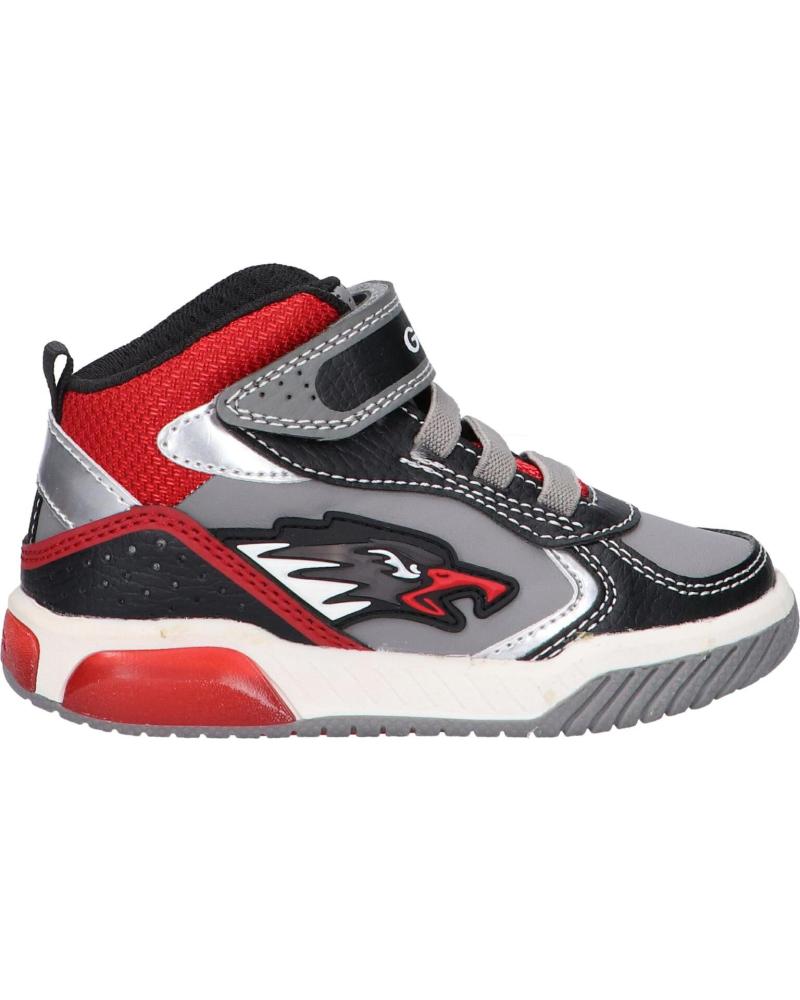 Deportivas de Niño GEOX J169CB 0BC11 J INEK BOY C0051 GREY-RED