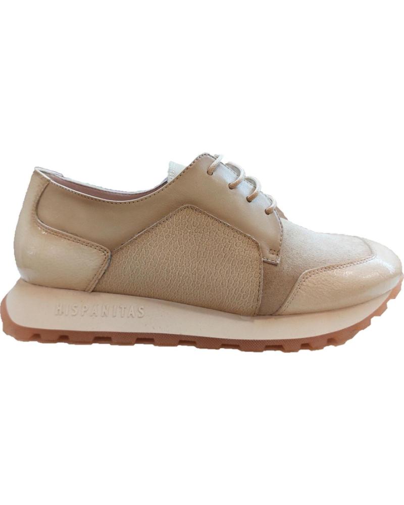 Zapatillas deporte de Mujer HISPANITAS ZAPATILLA CASUAL MUJER HI233013 RIO VAINILLA CREMA