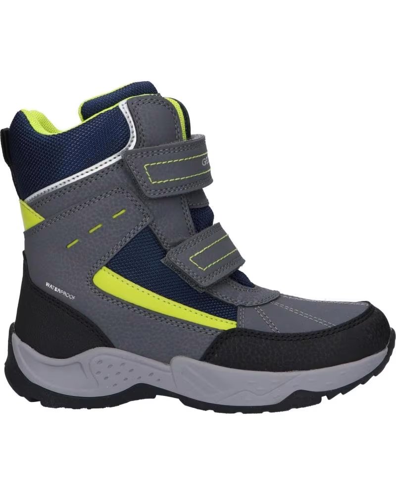 Botas de Niña y Niño Geox J04CEB 0CEFU J Sentiero Boy B Wpf C0739 Dk Grey-navy