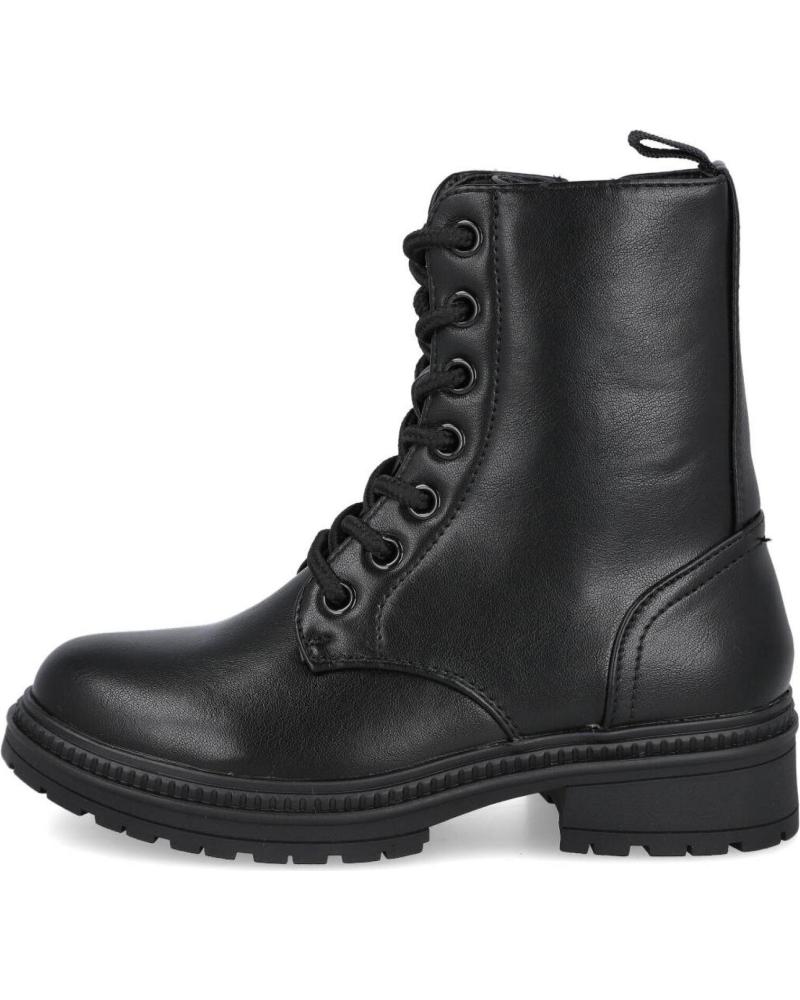 Botas de Niña L&R SHOES LR SHOES 2095 BOTAS MILITARES MUJER NEGRO
