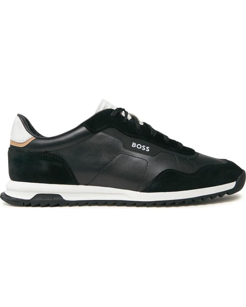 Zapatillas deporte de Hombre HUGO BOSS ZAYNLOWPLTSD 50504036 NEGRO