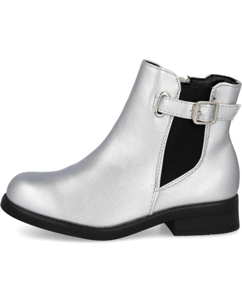 Botas de Niña L&R SHOES BOTINES L&R SHOES 5835 CON HEBILLA LATERAL PLATA