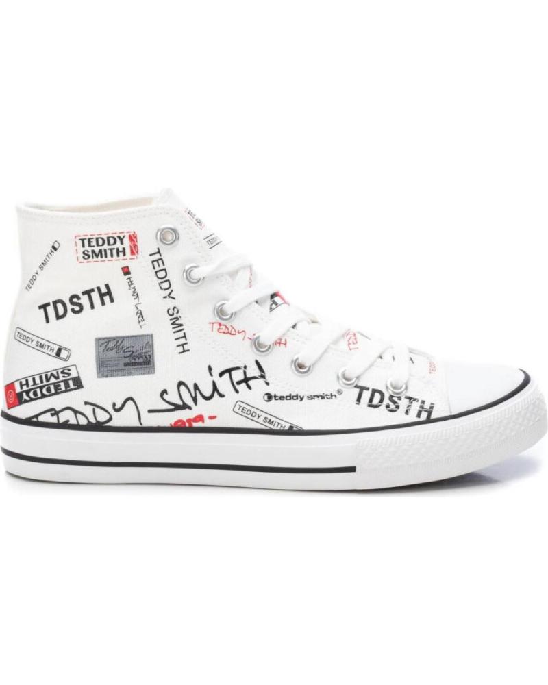 Zapatillas deporte de Hombre TEDDY SMITH BOTIN CORDONES BLANCO