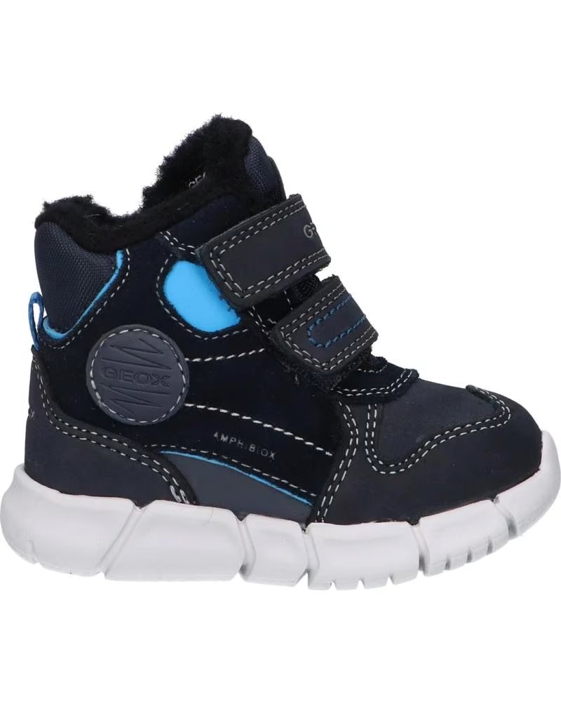 Botas de Niña y Niño Geox B163PB 03222 B Flexyper Boy B Abx C4231 Navy-sky