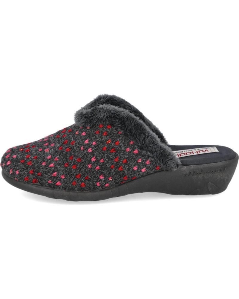 Calzado de casa de Mujer VUL-LADI 1900-357 ZAPATILLAS DE CASA MU GRIS