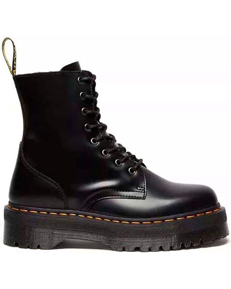 BOTAS DR. MARTENS JADON 8 OJALES PLATAFORMA NEGRO MUJER NEGRO