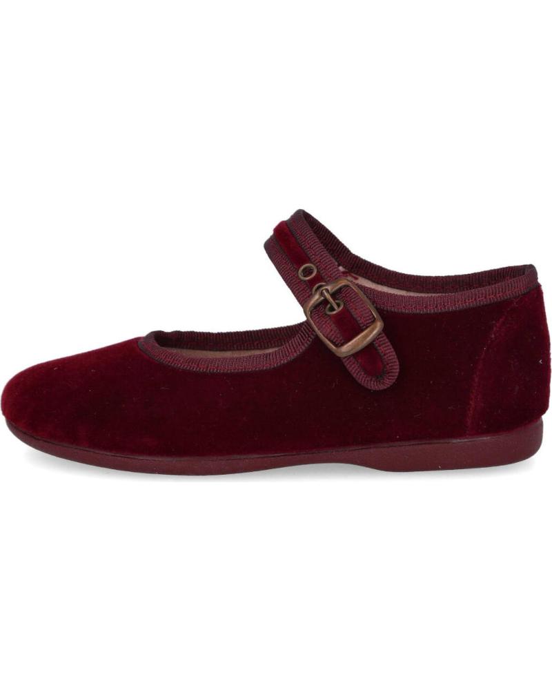 Zapatos de Niña L&R SHOES LR SHOES 800-T MERCEDITAS NINA BURDEOS