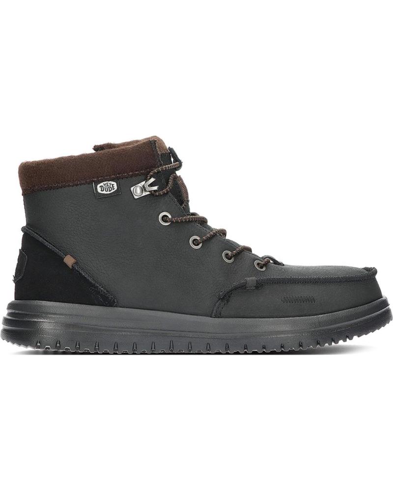 Botas de Hombre HEY DUDE BOTAS DUDE BRADLEY BOOT LEATHER 40189 BLACK
