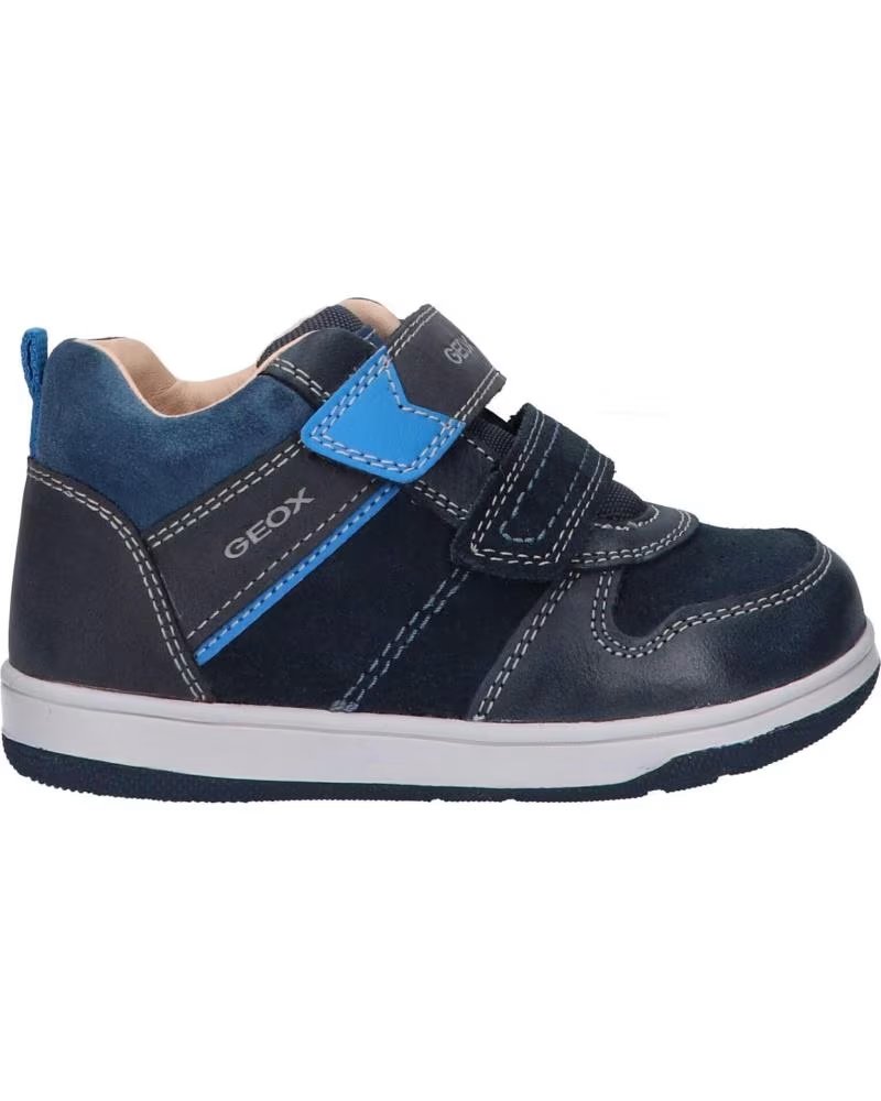 Zapatos de Niã±o Geox B161LA 022ME B New Flick Boy C4231 Navy-sky