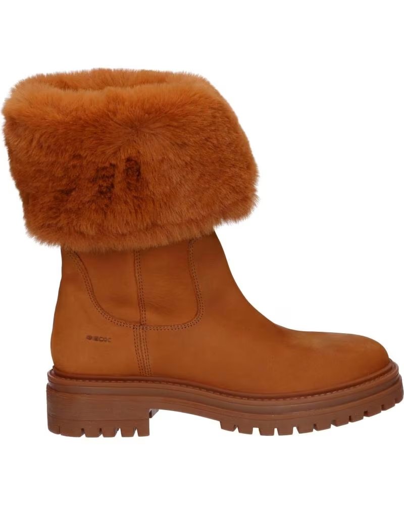 Botas de Mujer y Niña Geox D04HRM 09ABH D Iridea C6001 Cognac