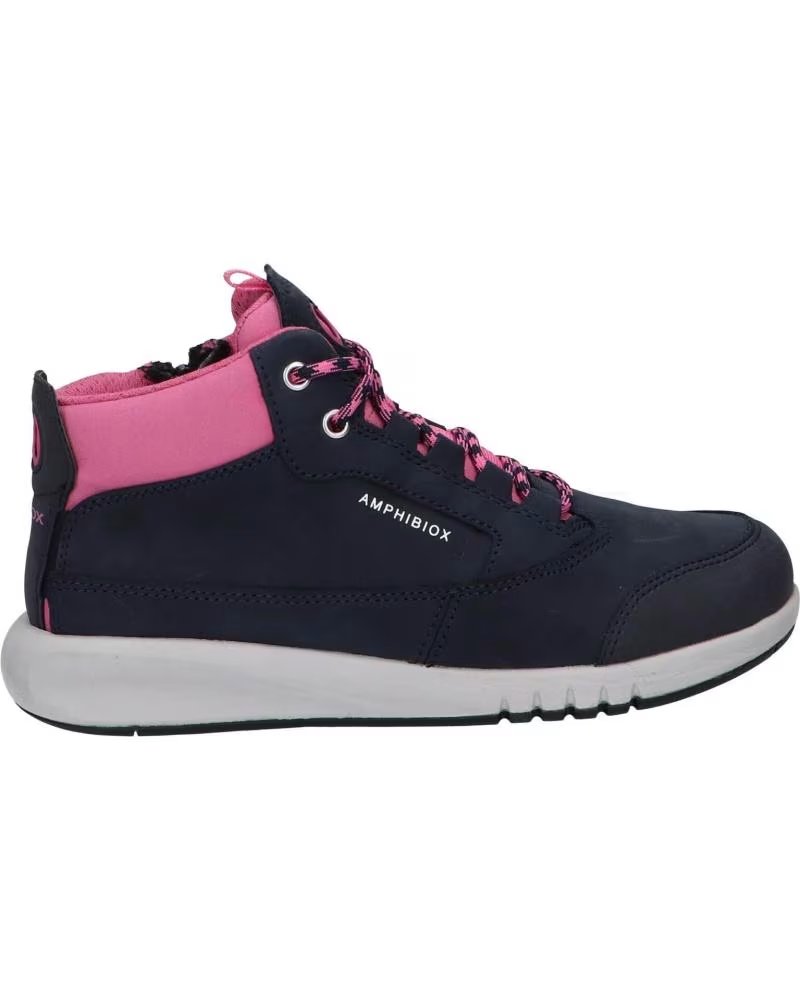Geox J16FLA 0CL11 J Aeranter Girl B Ab C4268 Navy-fuchsia